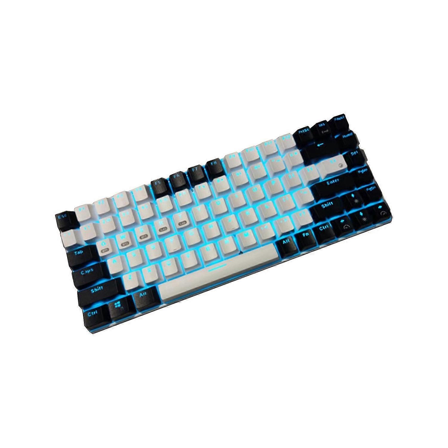 Energy-saving FN Function Buttons 84 Keys Backlit Mechanical Keyboard 2.4G Bluetooth-compactible 5.0