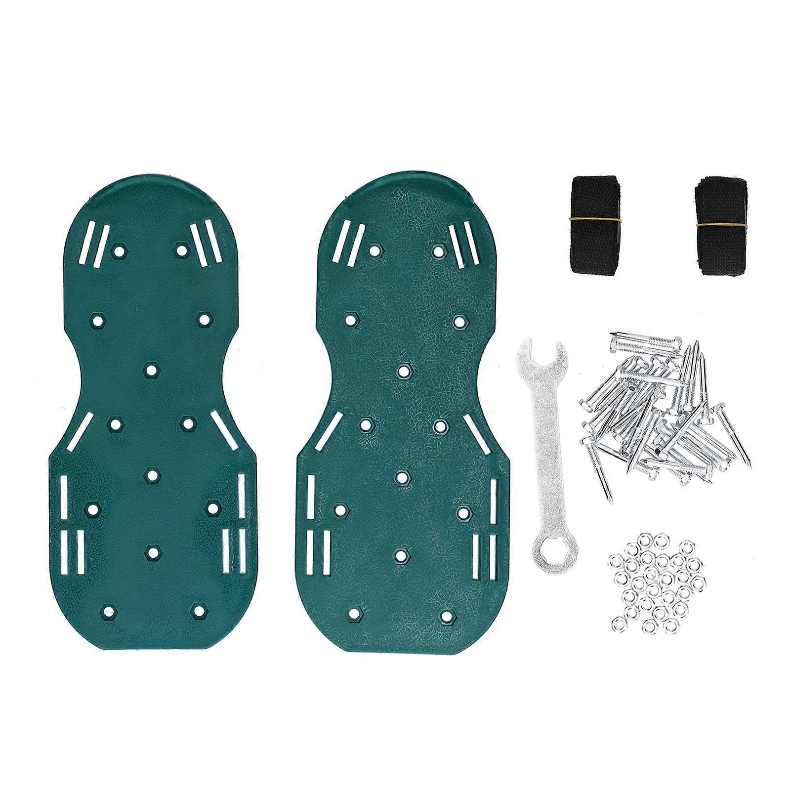 صنادل مهوية العشب أحذية مرصعة باللون الأخضر لفناء الفناء حديقة التنقيب