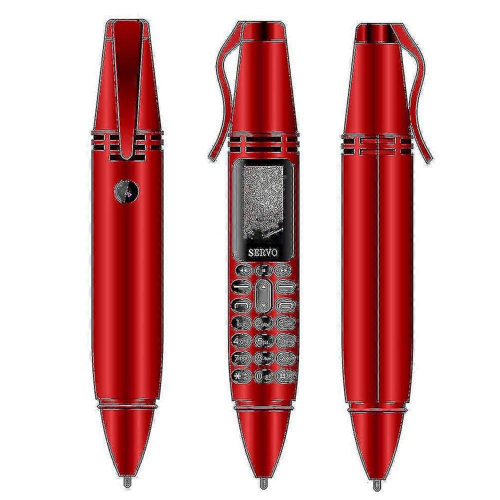 מיני טלפון סלולרי עט סגנון Bluetooth חייגן זעיר מסך נייד תמיכה Gsm