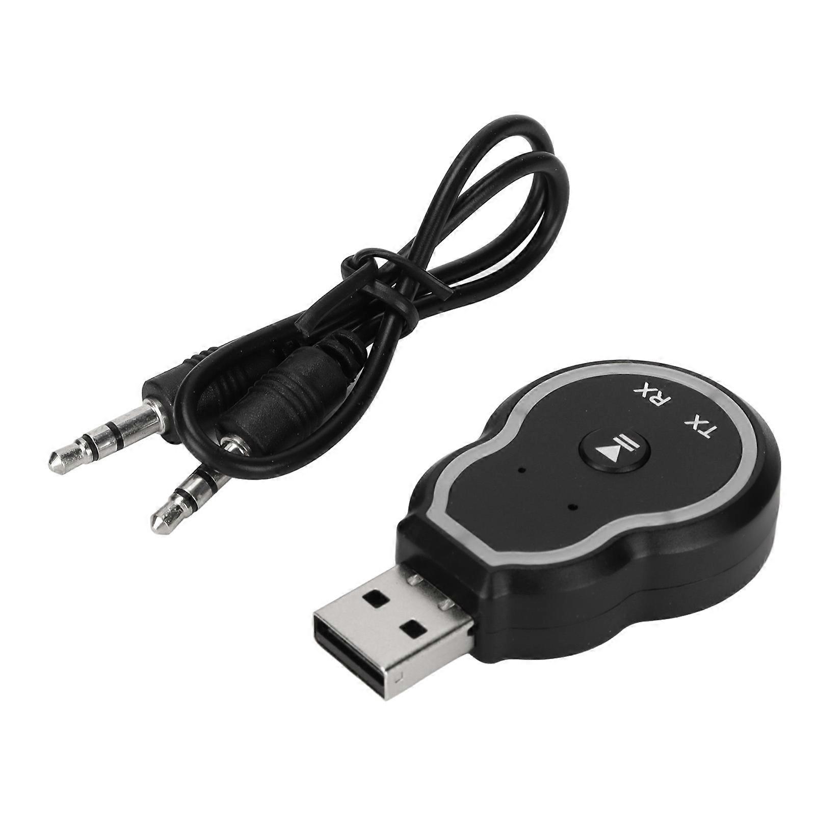 Bluetooth5.0 FM Transmitter Wireless Radio Adapter Stable with 7 Color LED Backlit For Car Q2