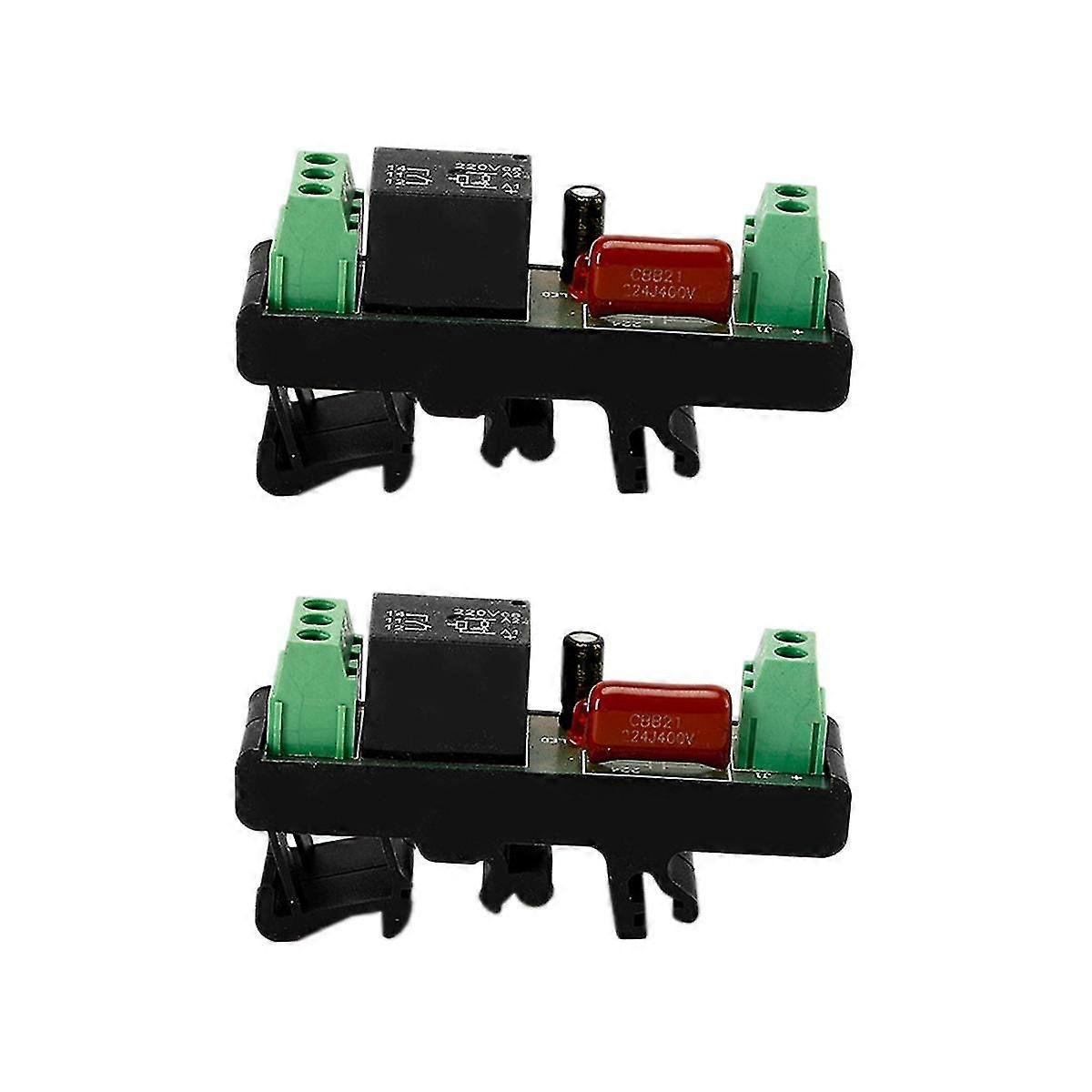 2PCS Delay Relay Module Monostable Switch Delay Power-on Switch Module Relay