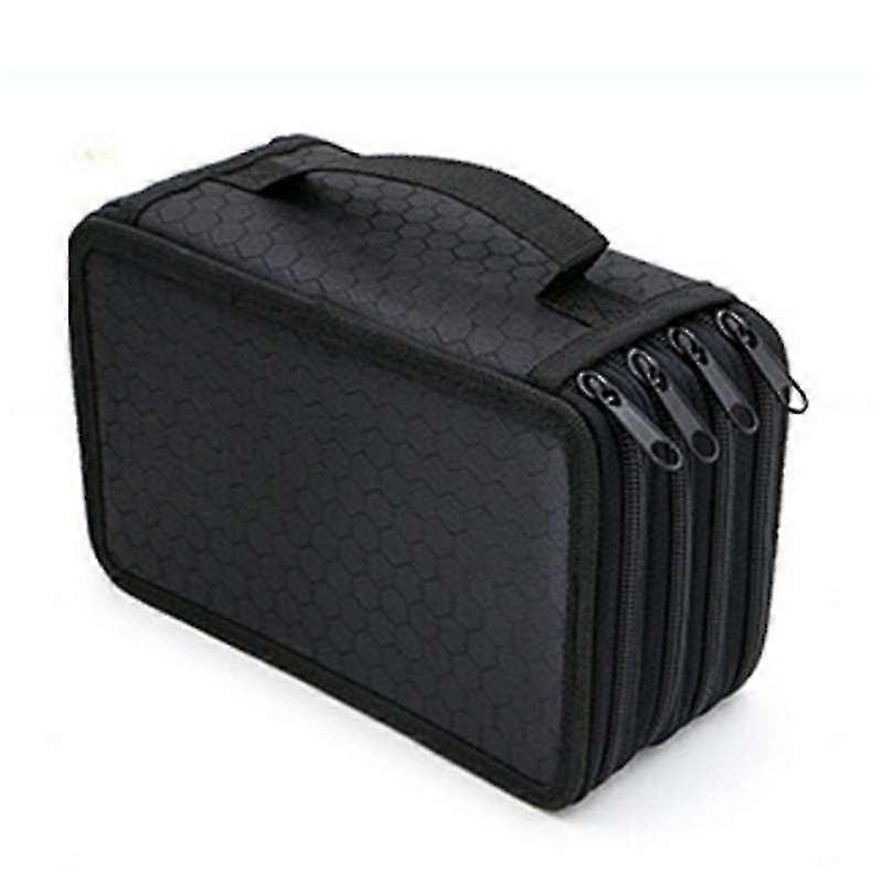 72-hole Color Pencil Box, Four-layer Large-capacity Pencil Box