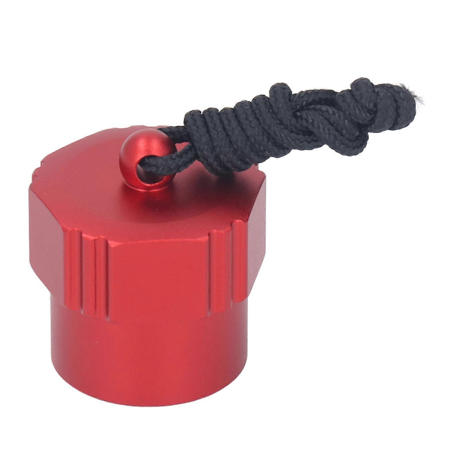 Din Diving Dust Cap Aluminum Alloy Universal Threaded 1st Stage Dust Protective Cover for Scuba Diving Regulator