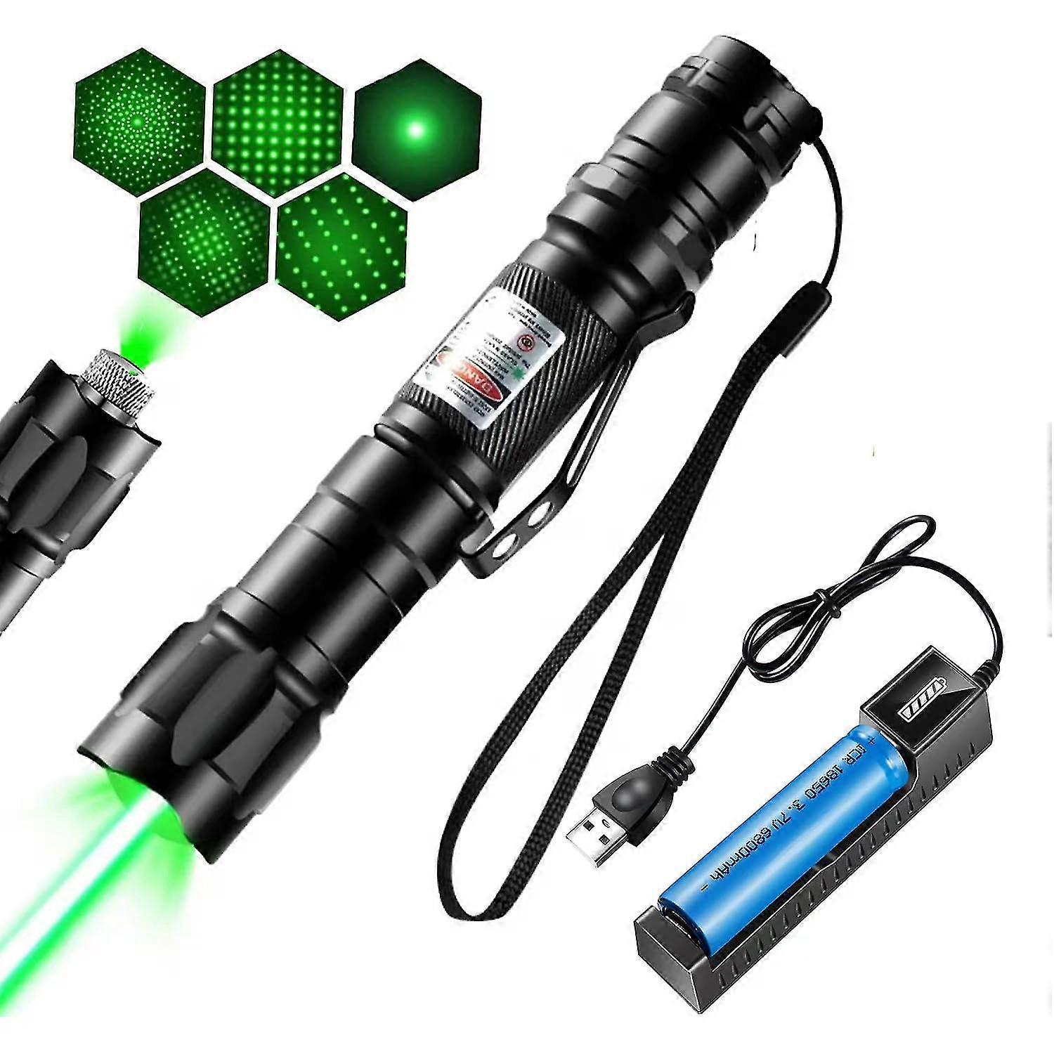 High-power Long-distance Pointer, High-power Pointer With Usb Charging Box, 5000 Meters