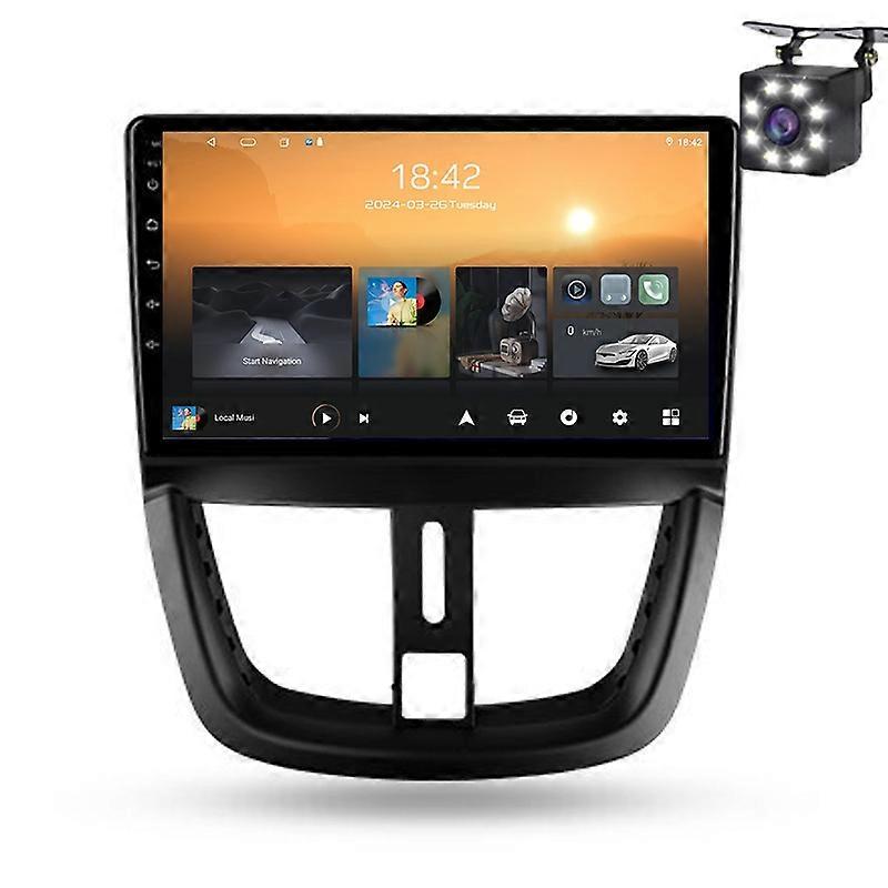 Android Car Radio For Peugeot 207 CC 207CC 2006 - 2015 Carplay Auto Multimedia Player WiFi