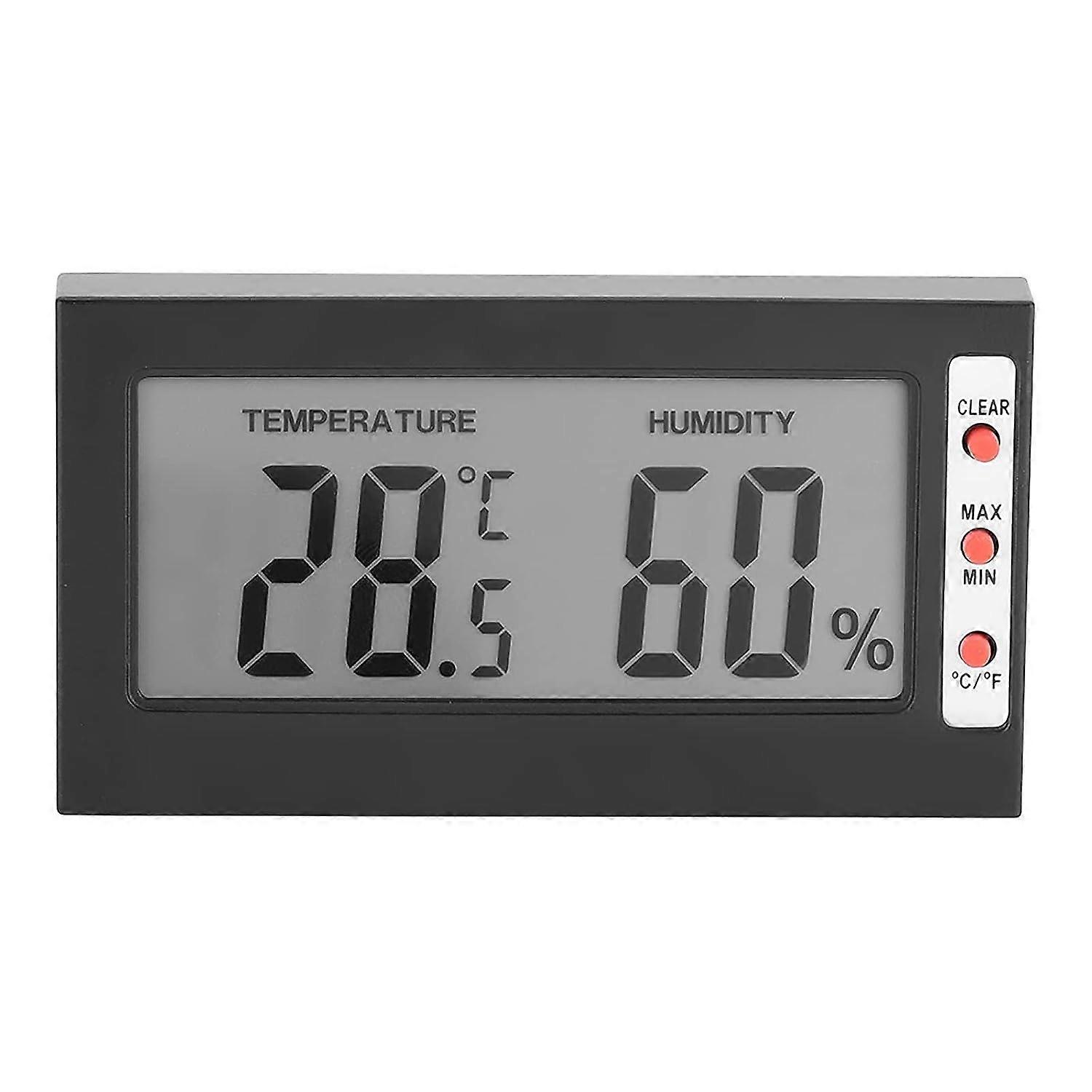LCD Digital Temperature Humidity Meter, Mini Digital Thermometer Hygrometer Sensor