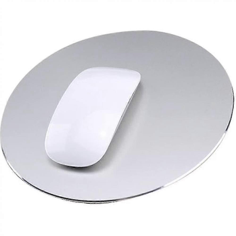 Gaming Mouse Pad Aluminum Mouse Pad Laptops Mouse Pad(silver)