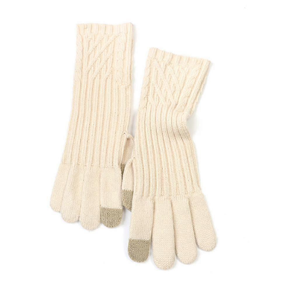 winter touch screen gloves unisex knitted thermal gloves
