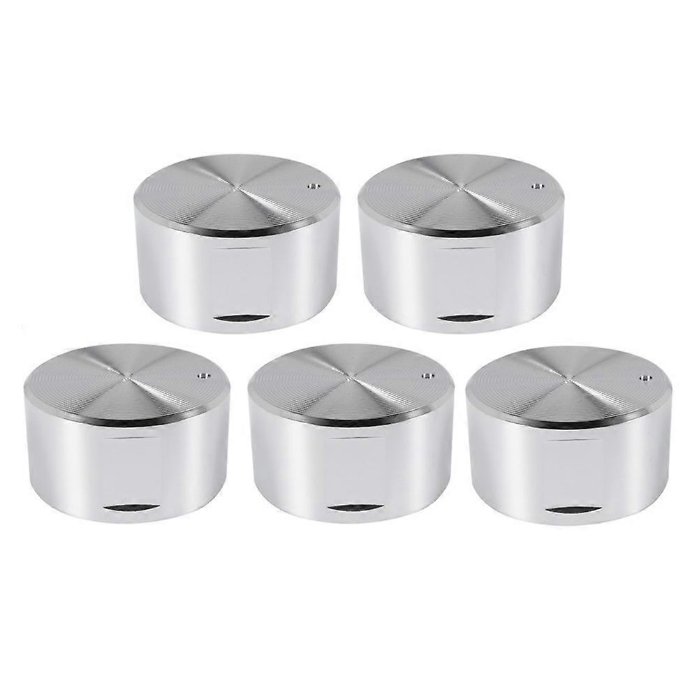 5 Pcs Metal Gas Stove Knobs 6mm Cooker Control Range Oven Knob Burner Knob Gas Hob Switch Replaceme