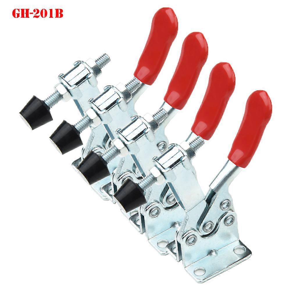 Toggle Clamp GH-201B 100kg Quick Release Parallel Welding Clamp Woodworking Quick Grip Joiner Sergeant Hold Down Lever Clip 201A
