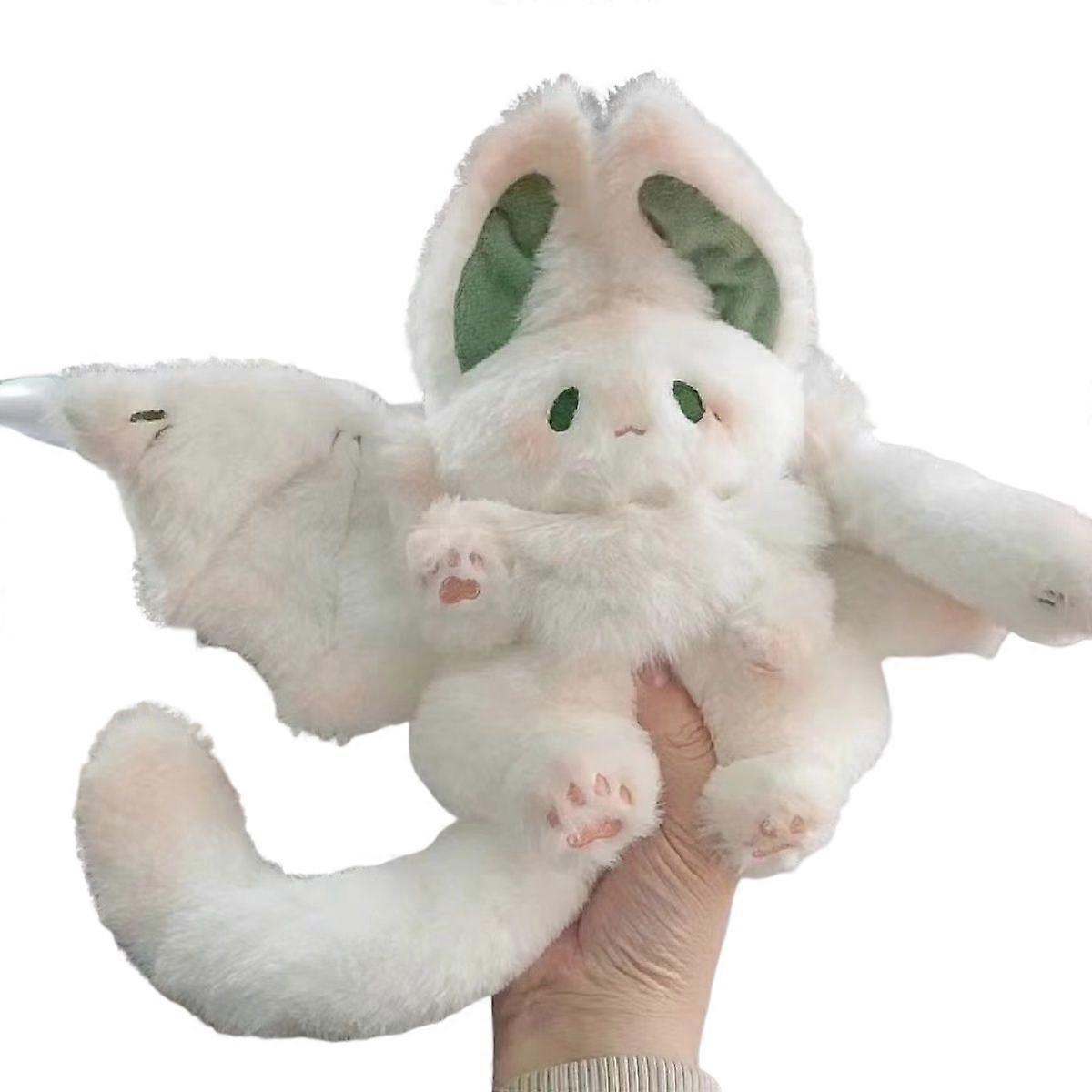 Kawaii Bat Rabbit Plush Toys Realistic Stuffed Doll Lovely Soft Plushie Pillow Cushion Plush Doll for Kids Baby Comforting