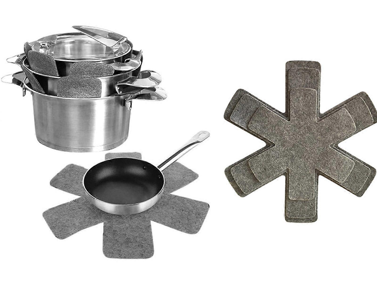 3PCS 3 Piecess Kitchen Essentials Pot and Pan Protectors