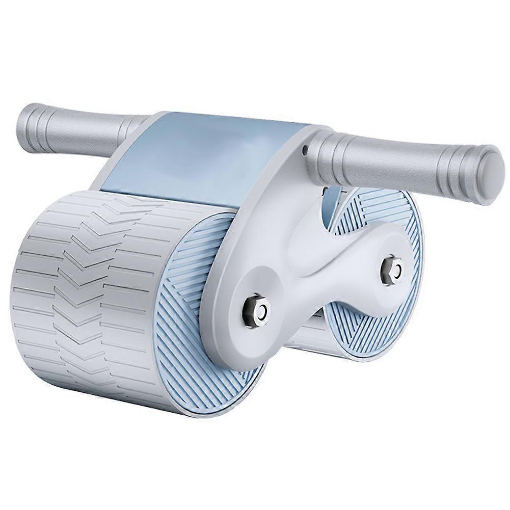 Automatic Rebound Belly Wheel with Kneeling Pad Arm Muscles Bodybuilding Slimming Tool Workout Equipment