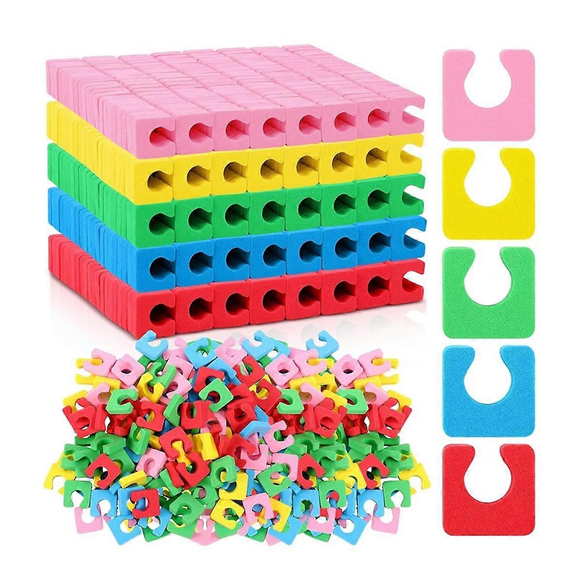 500 Pcs Individual Pedicure Toe Separators Soft Foam Toe Spacers Comfortable Finger Toe Dividers Pe