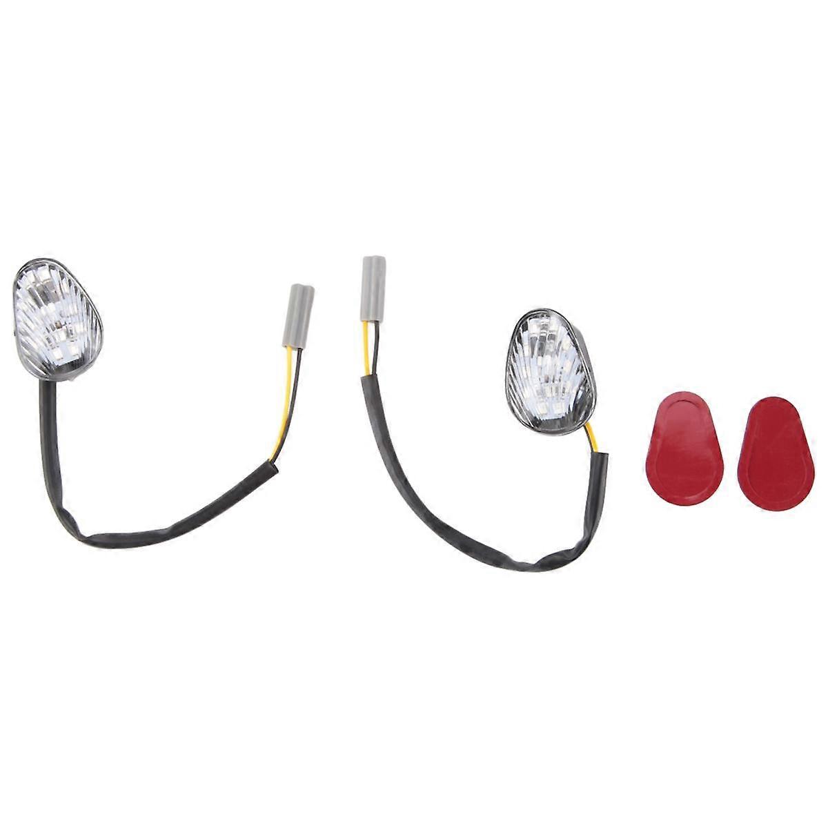 2 PCS LED Turn Signal Indicator Light Lamp Flush Mount for YZF R1 R3 R6 R6S FZ6 FZ1 FZ FZ6R FZ07 FZ