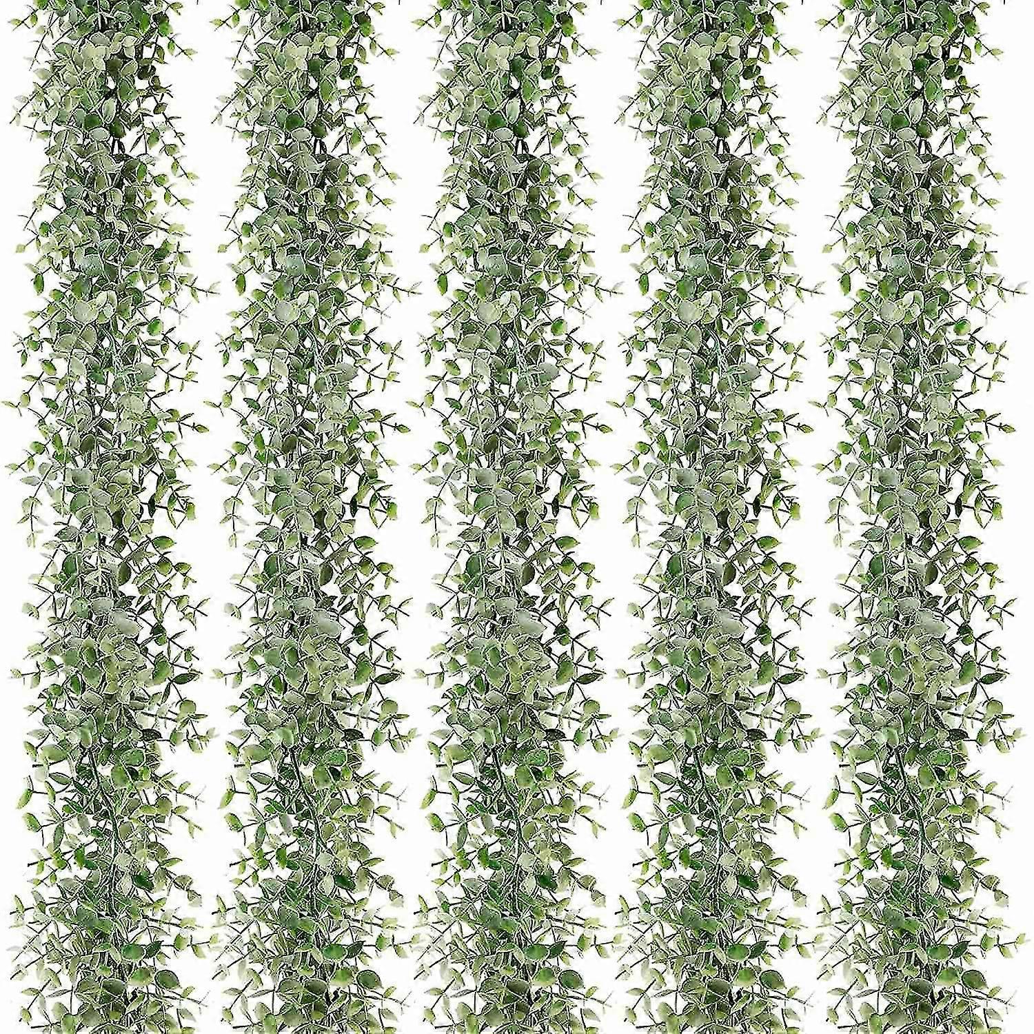 5 Packs 30ft Artificial Eucalyptus Compatible Wedding Table Backdrop Arch -Suzuka