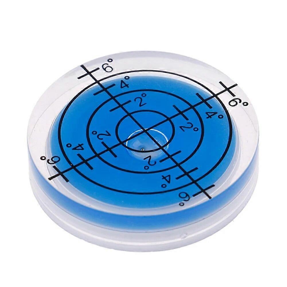 1Pcs Acrylic Precision Bubble Level Round Circular Measuring Kit Mini Spirit Level Bull Eye Horizontal Leveler Bubble Level Tool