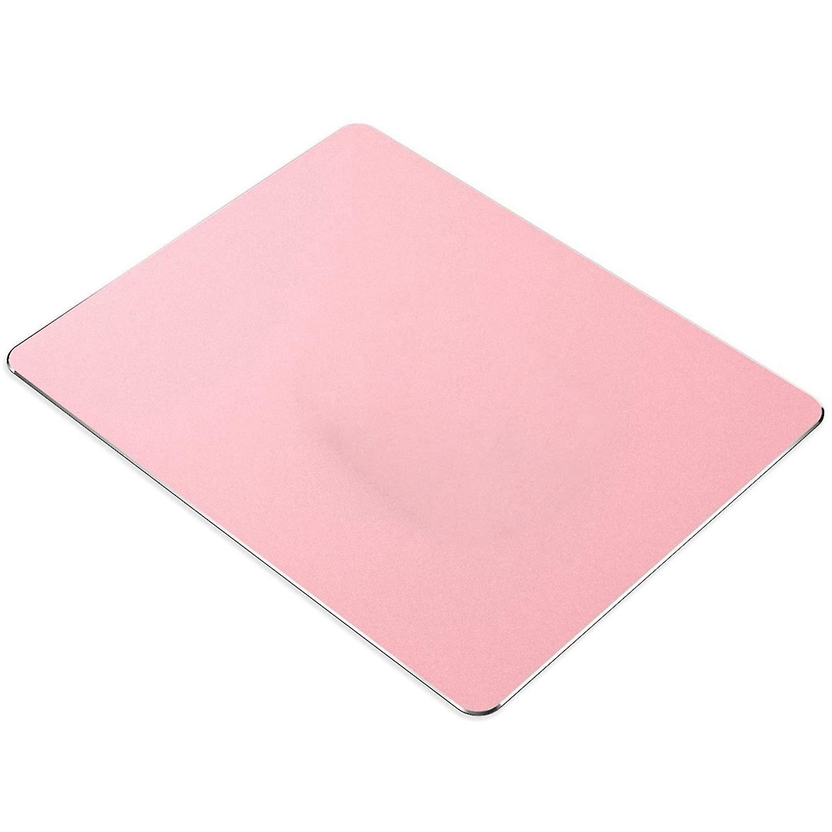 Metal Aluminum Mouse Pad Mat Hard Smooth Thin Mouse Pad (small B)