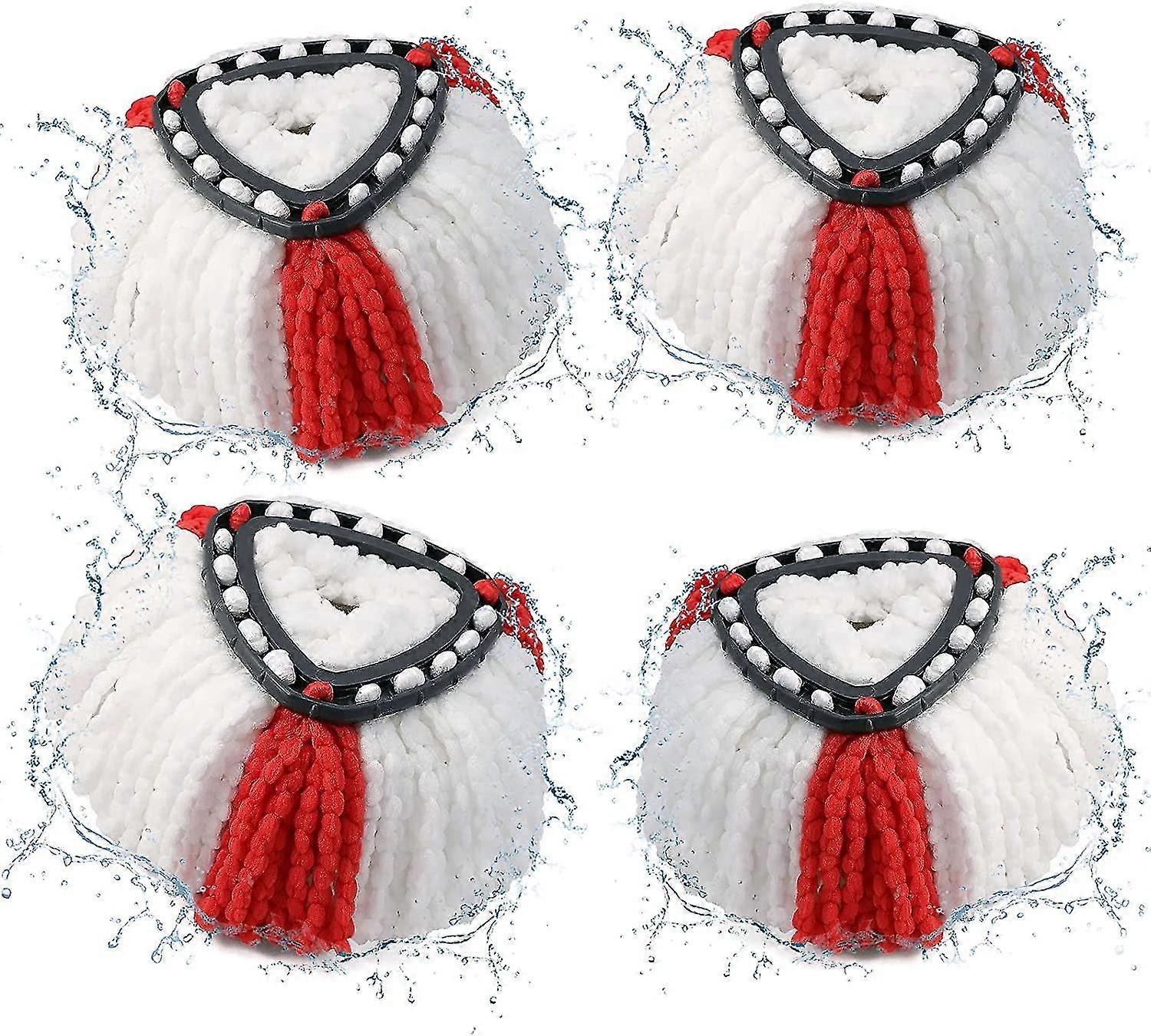 Pack Mop Head 2in1 Mopping Mop For Vileda Turbo Refill