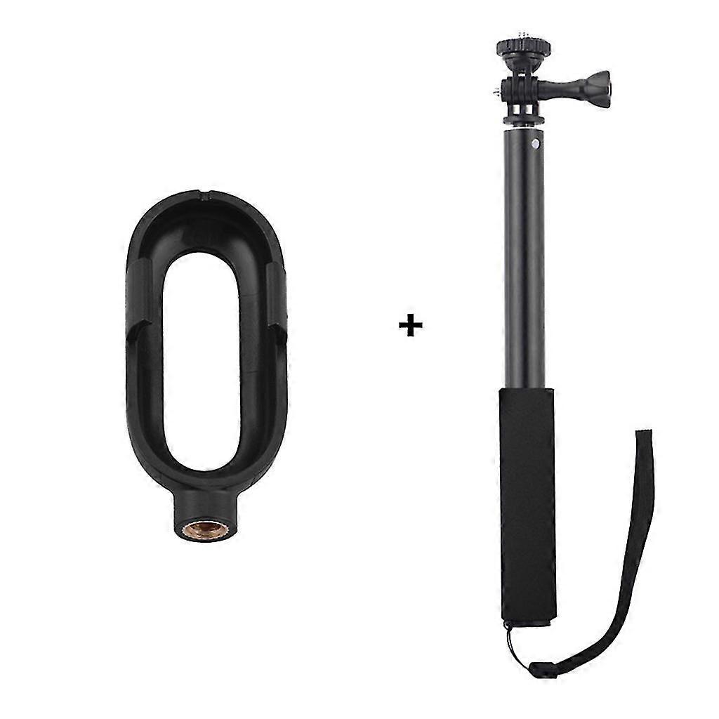 Compatibility -protective Frame 1/4" Screw Hole Selfie Stick/phone Clip For Insta 360 Go 2