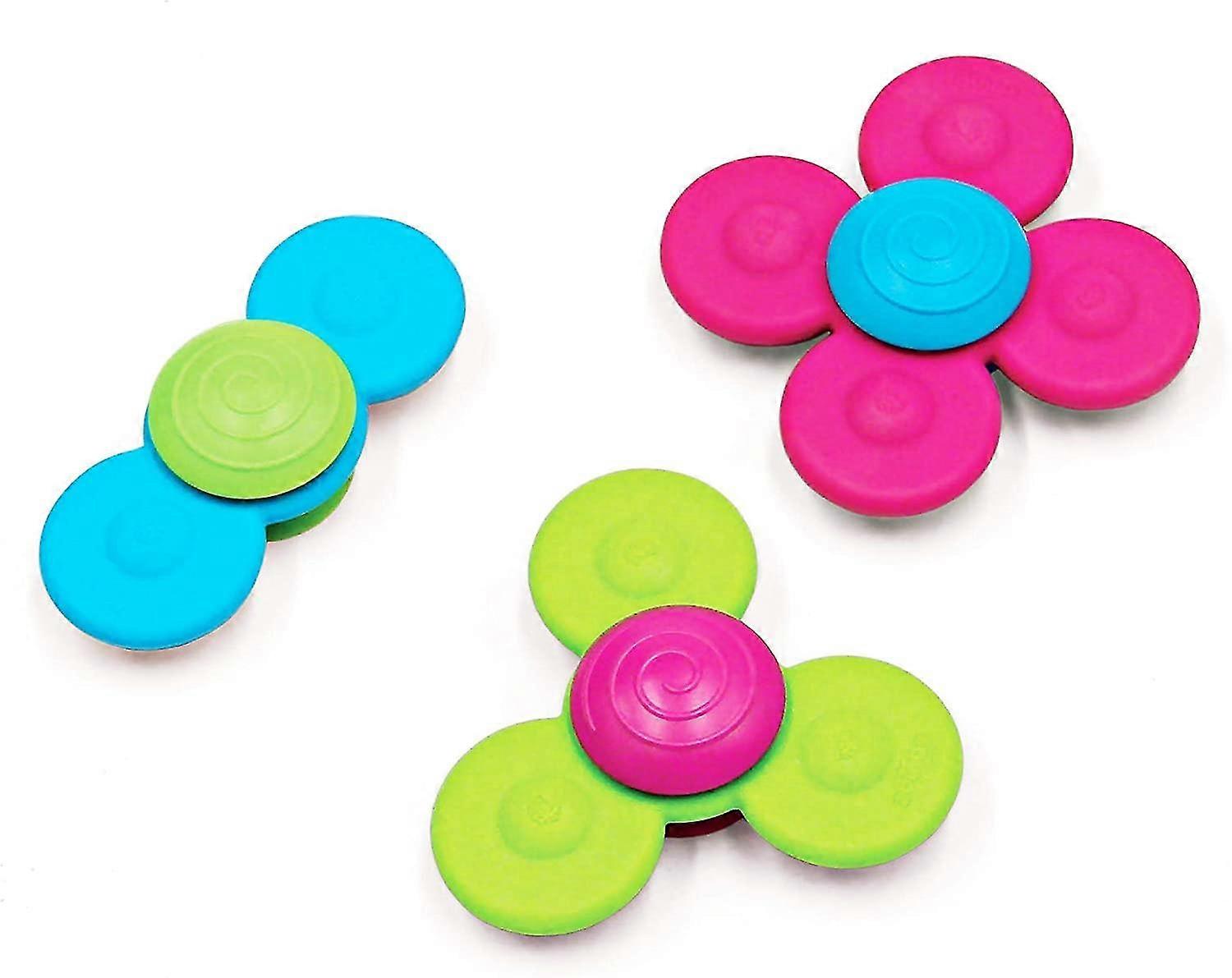 Fidget Spinners Suction Whirly Hand Spinner Fingertip Multi Color Kids Toy, Spinning Top