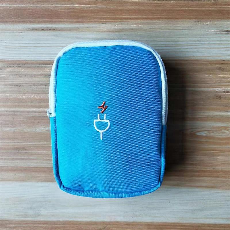 Portable Digital Cable Bag Electronics Accessories Storage Carrying Case Pouch For Usb Power