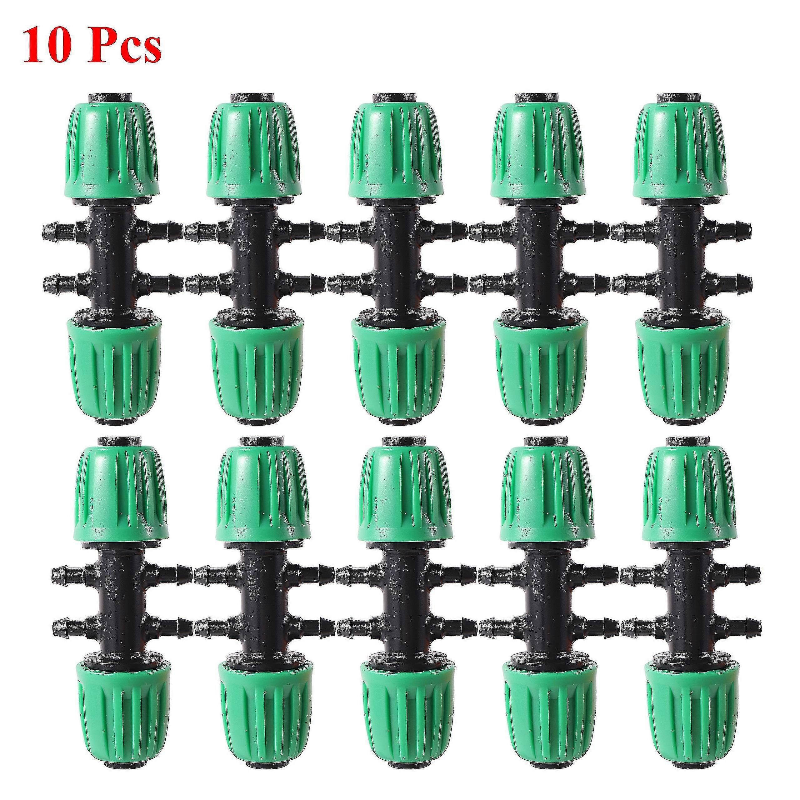 Irrigation Fitting Kit For Garden Agriculture Automatic Watering Micro Irrigation System 16mm Pe Pipe Fittings 19 Pcs