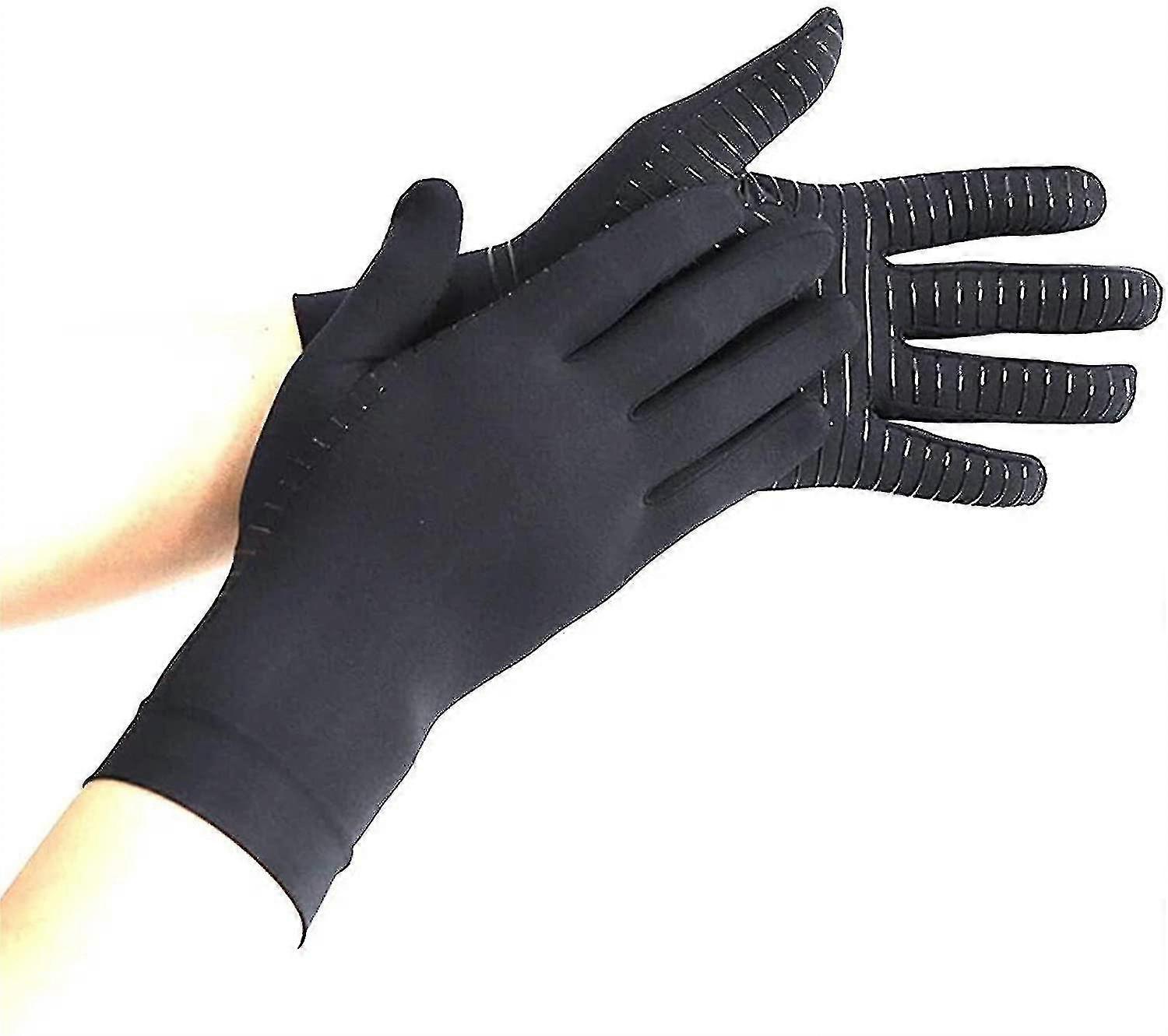 Gaming Gloves Silicone Grip Anti-slip Anti-sweat Stoma Breathable Design Full Finger Gloves Perfect Comfortable Fi. Rheumatoid