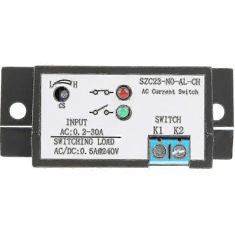 Adjustable Current Sensing Switch, Normally Open Current Sensing Switch 0.2 30a Szc23 No Al Ch
