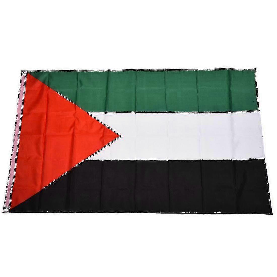 Palestine National Flag 5ft X 3ft - High Quality Polyester Fabric Tw