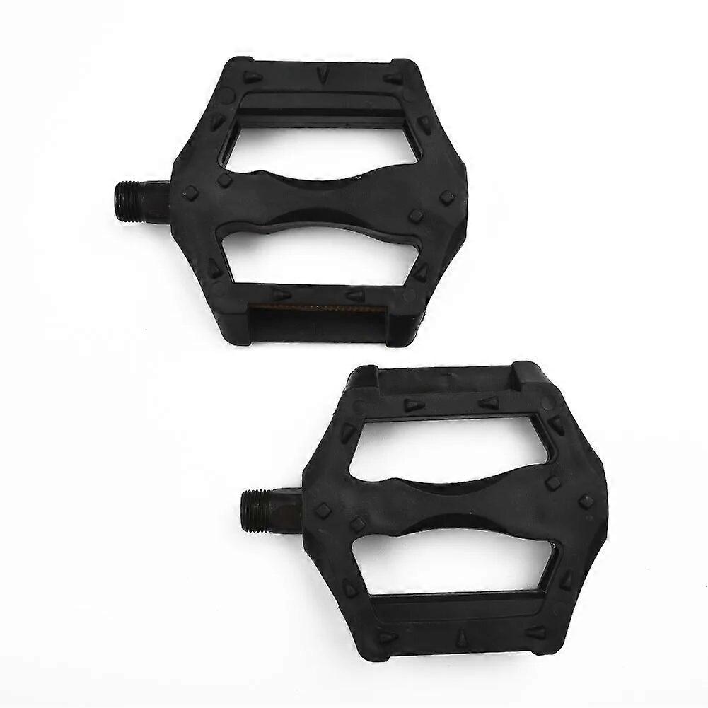 Sagargo 1Pair Mountain Bicycle Road Bike Plastic Pedals Cycling Anti-slip Widened Pedal High Quality Practical And Durable