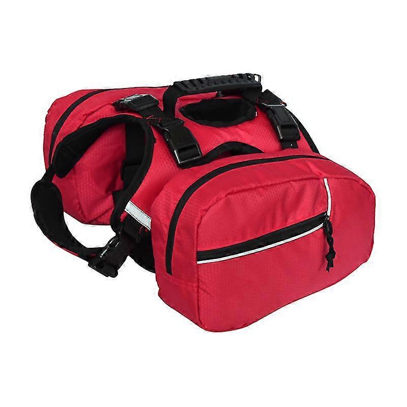 プロフェッショナルリフレクティブドッグバックパック屋外多機能取り外し可能なツーインワン犬防水バッグ