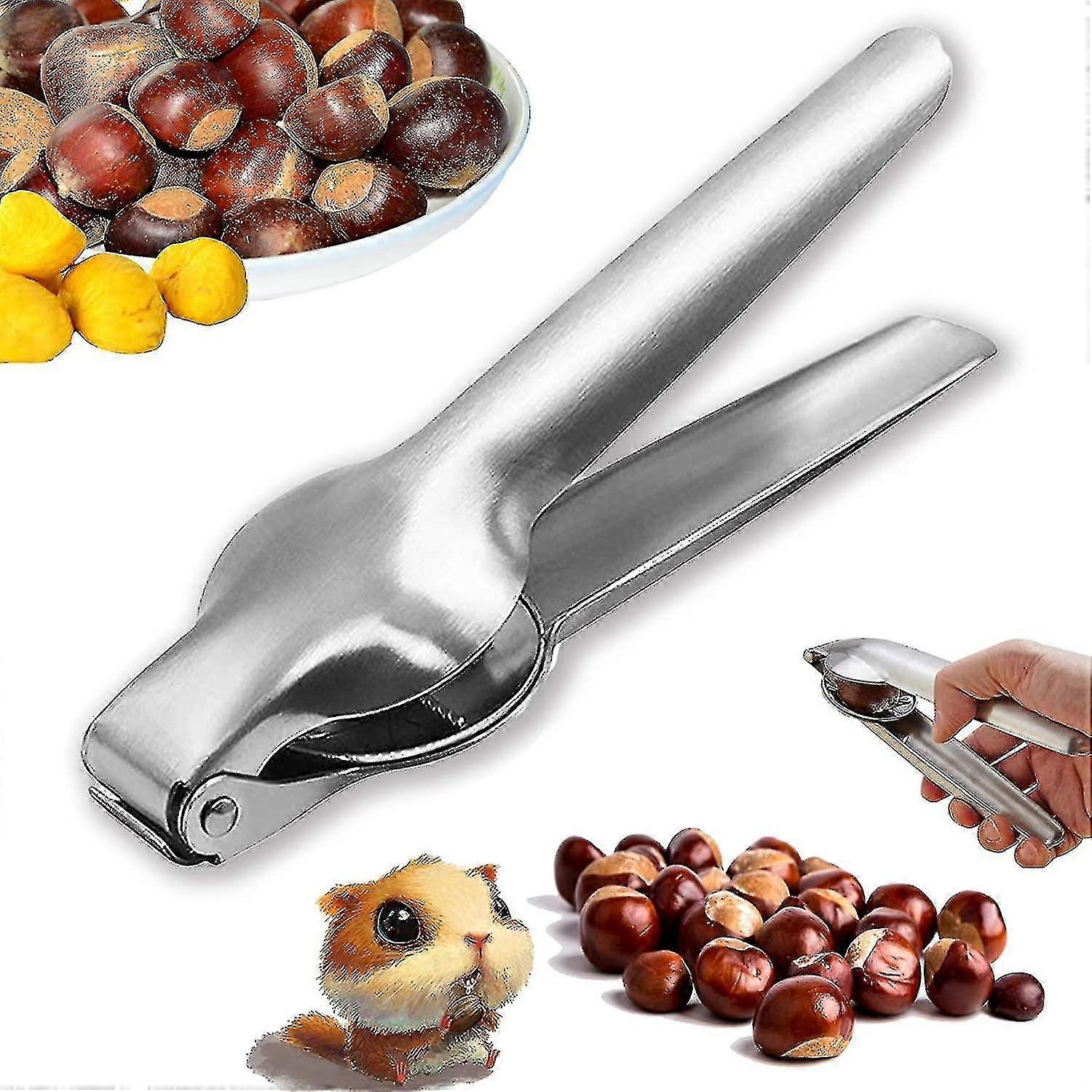 Newway Chestnut Clip Tagliacastagne Cracker per castagne Cracker per mandorle Castagna veloce
