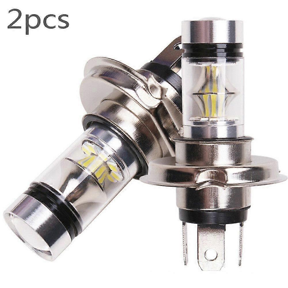 2PCS Car H4-8000K High Low Beam 20 LED Fog Light Driving DRL Bulb White Lamp UK