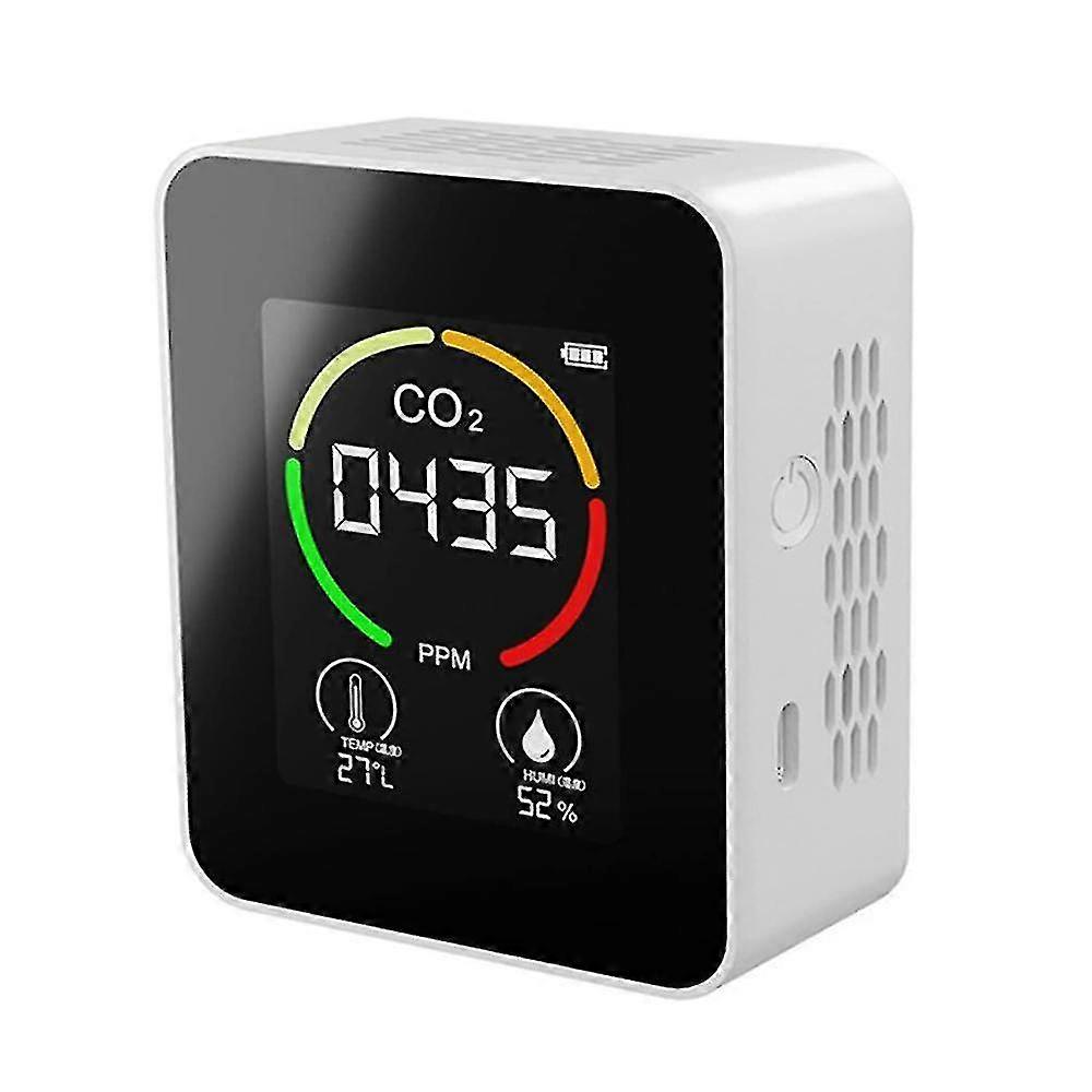 co2 Air Quality Monitor Indoor Carbon Dioxide Temperature And Humidity Sensor Digital Pollution Tester PXCL