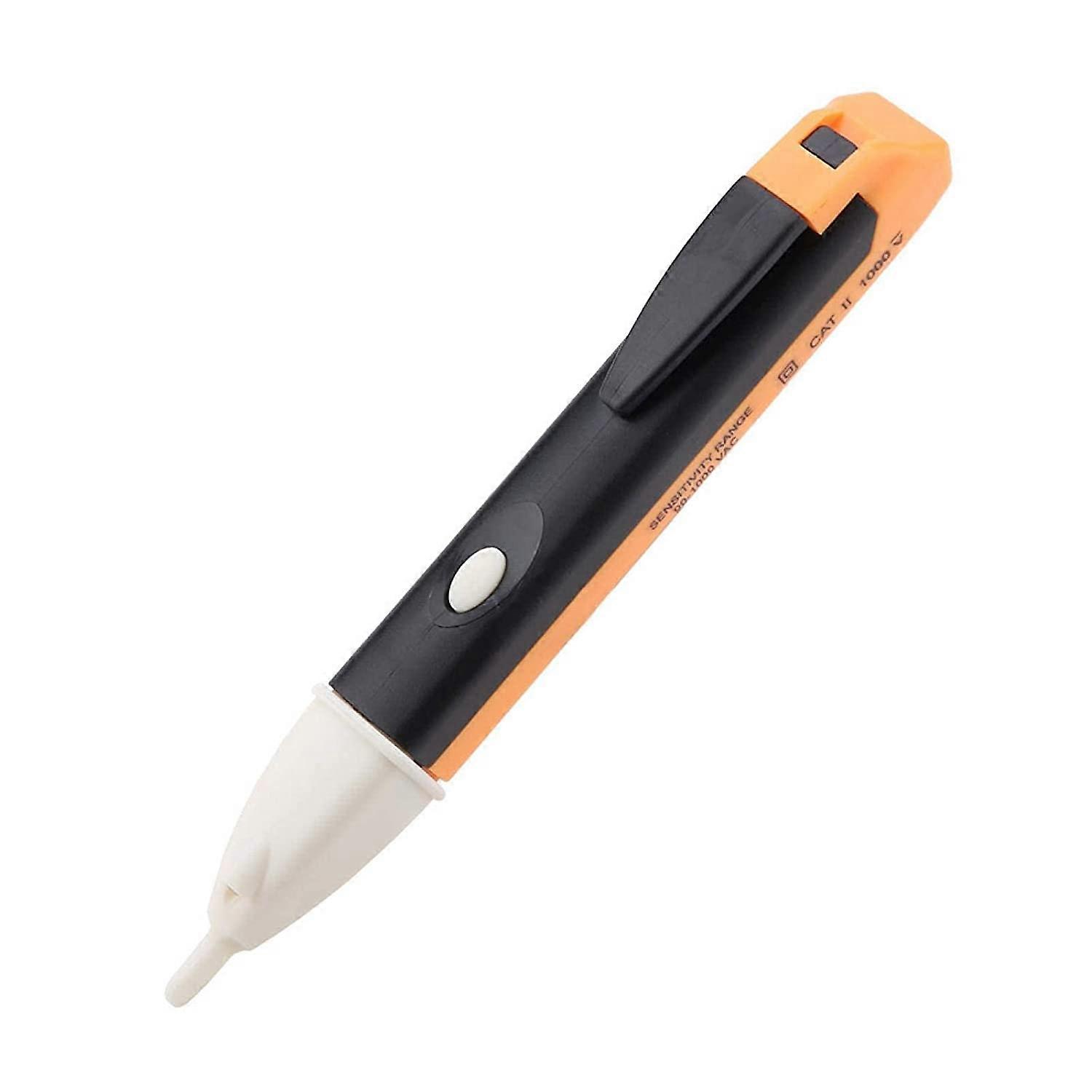 Voltage Tester, 90V-1000V Non-contact Electrical Voltage Tester Digital Tester Power Detector 1AC-D Detector Test Pencil with Flashlight