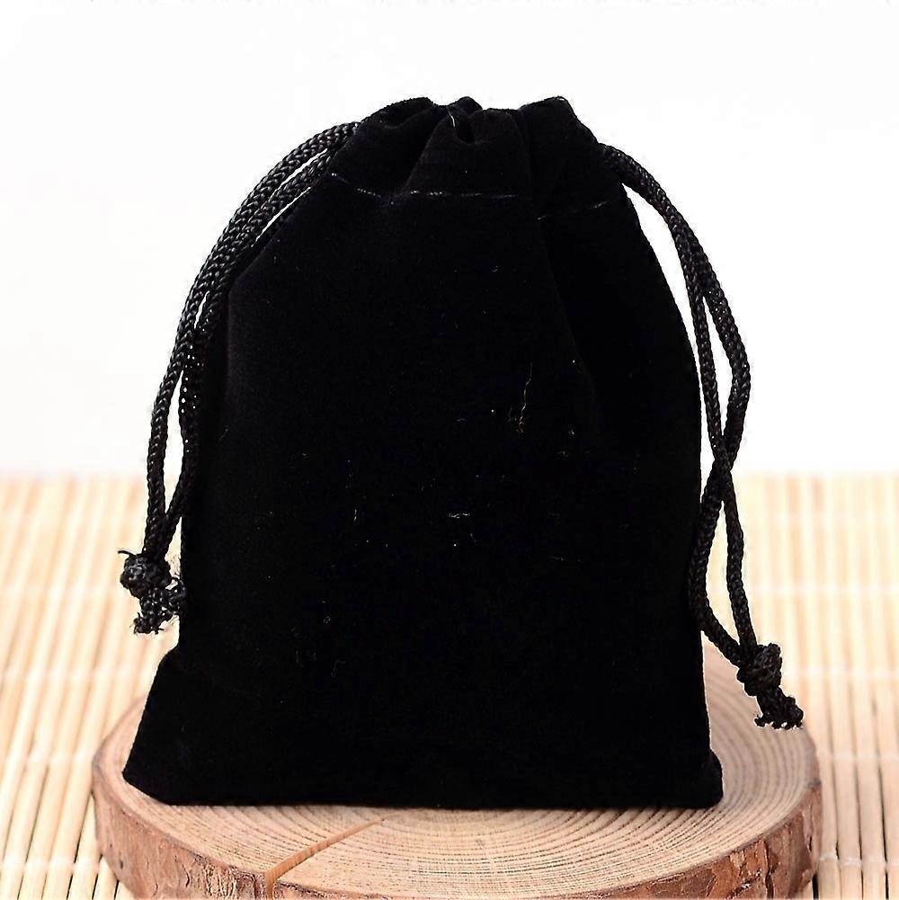 5 PCS Black Velvet Bags, 5.93.93inch