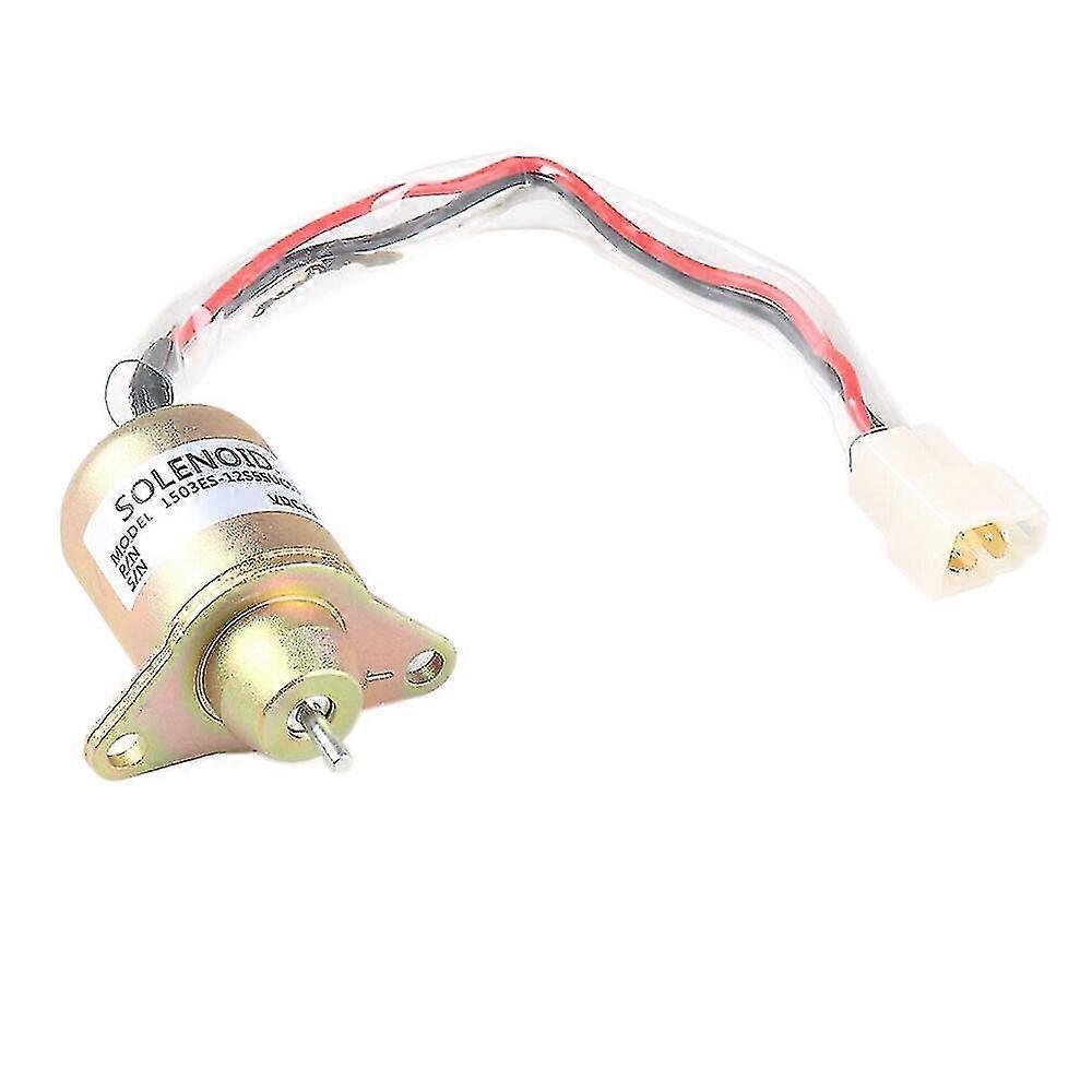 12V Engine Stop Solenoid Valve Stop For Yanmar 119653-77950