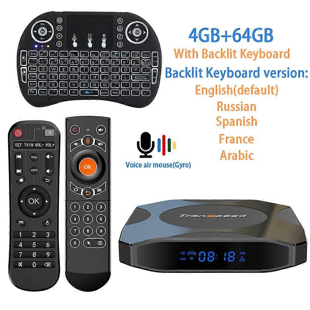 Android 11 TV Box Fast Dual Wifi AV1 Mali-G31 MP2 32G 64G BT5.0 1080P 3D 4K Fast Tv Receiver Set top Box