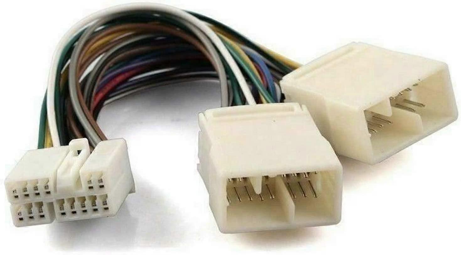 Car Cd Changer Interface Player Adapter Head Unit Stereo Y-Splitter Cable Plug