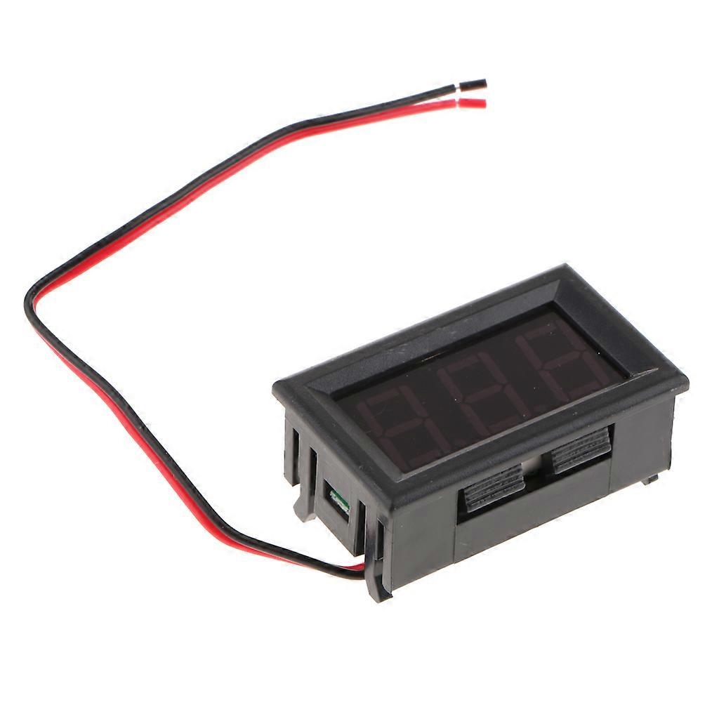 2x LED 2-Wire AC70-500V Voltmeter Voltage Volt Panel