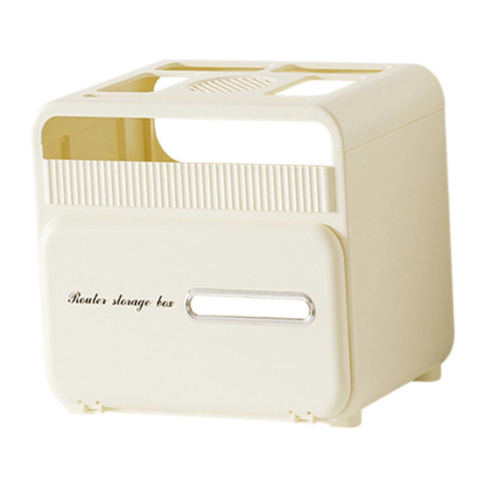 Router Aufbewahrungsbox Moderne Kabelmanagement-Box Mehrzweck-Router-Abdeckbox 1 Schicht