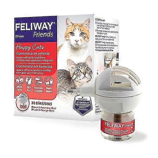 Feliway Friends Diffuser + Refill (Cats , Training Aids , Anti-Stress)