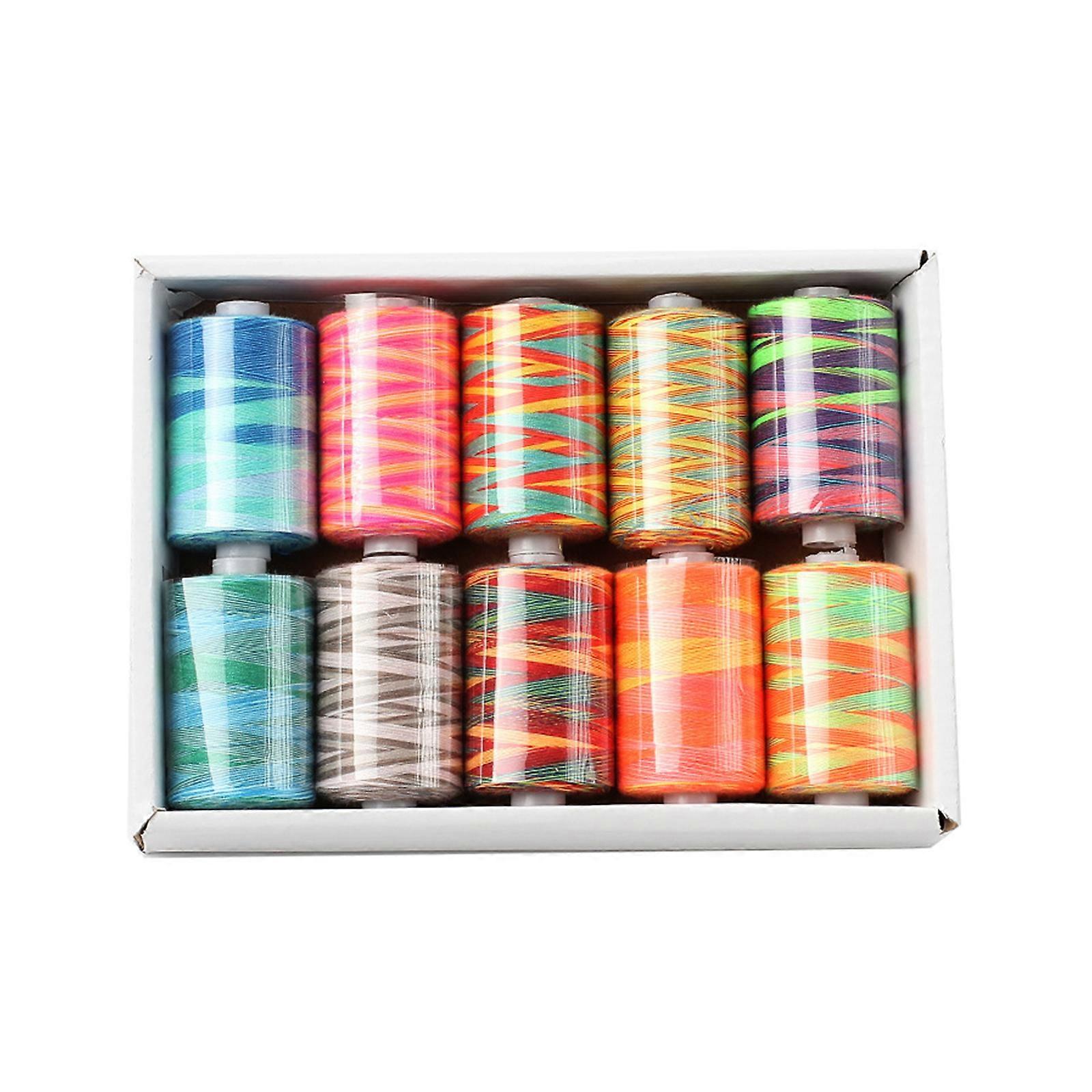 1000 Yards Polyester Sewing Thread All-Purpose Quilting Thread (10 Colors)