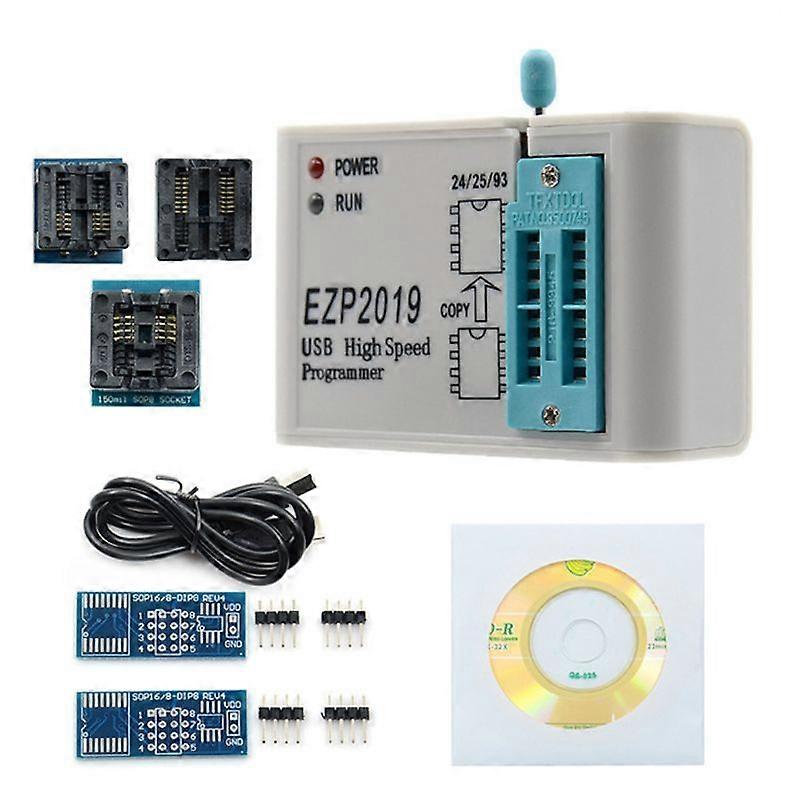 EZP2019 High Speed USB SPI Programmer Support 24 25 93 EEPROM Flash Bios Chips