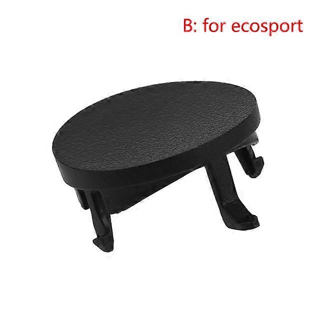 Black For Ford Fiesta Focus Ecosport Door Vehicle Interior Inner Handle Cover Vehicle Interior Inner Handle Screw Small Hole Decorative Cap