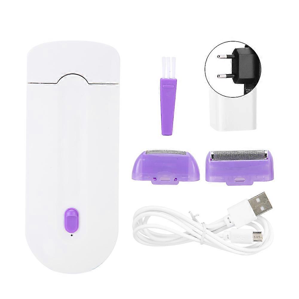Machine d’épilation à lumière bleue USB Charge Plug In Outils d’épilation à double usage pour femmes 100240V