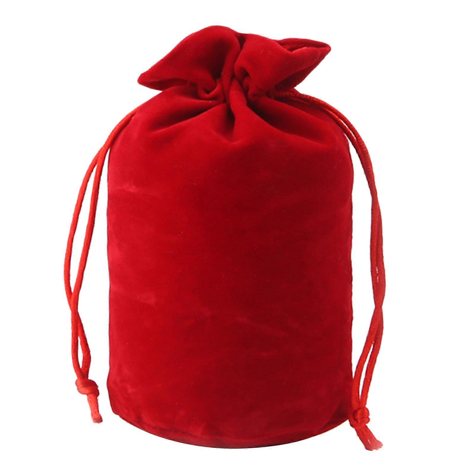 Dice Storage Bag Board Game Card Drawstring Package Flannel Velvet Storage Bag