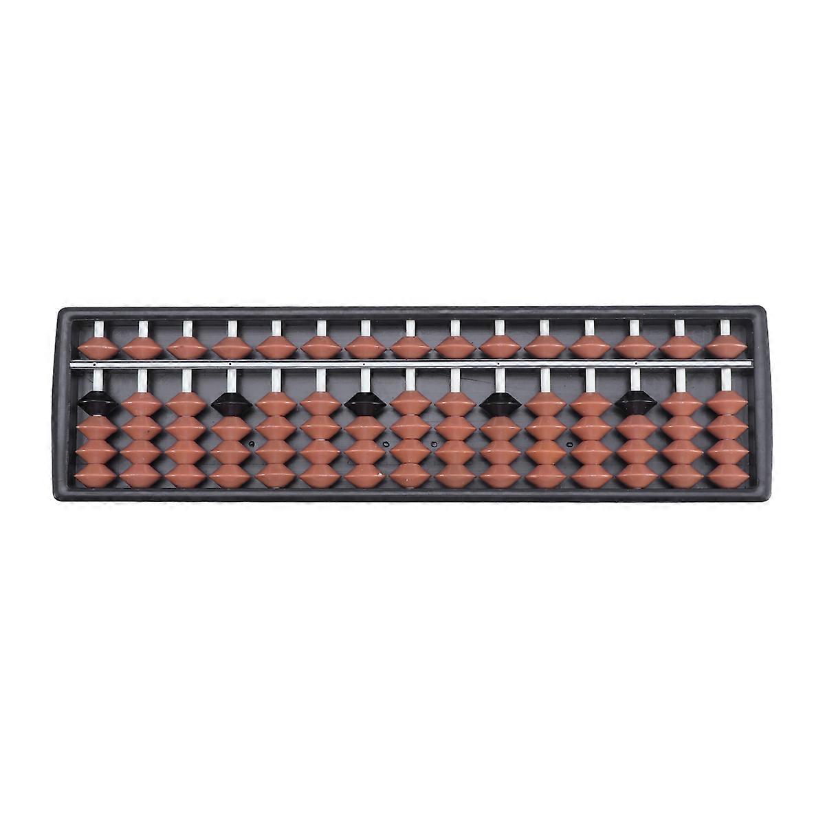 15 Digits Abacus Arithmetic Soroban Math Learning Aid Calculating Tool