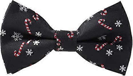 Herrfluga med julmönster och knytband